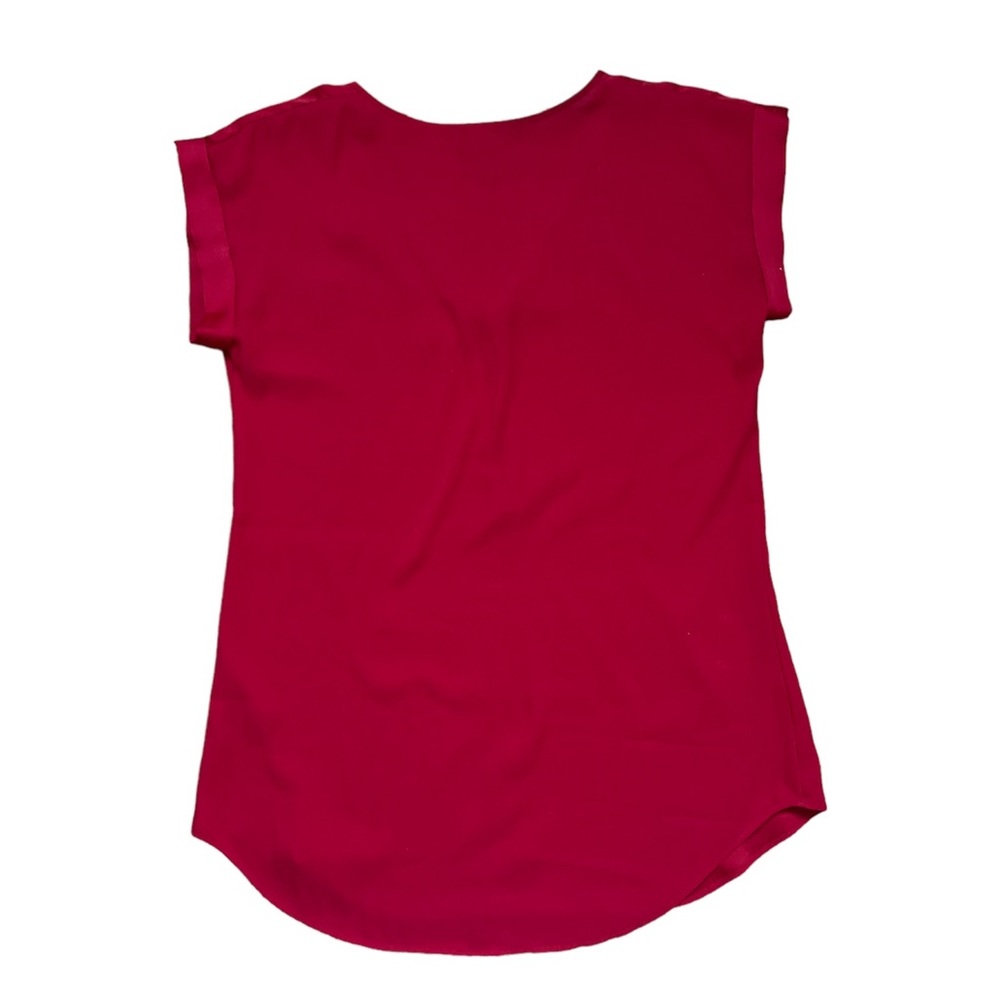 Express Red Blouse - Picture 6 of 6